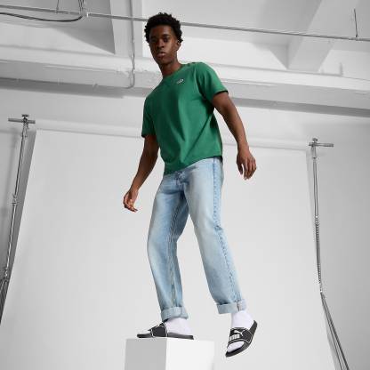 PUMA Leadcat 2.0 Terlik - Puma Black-Puma White - 384139_01 - Görsel 3