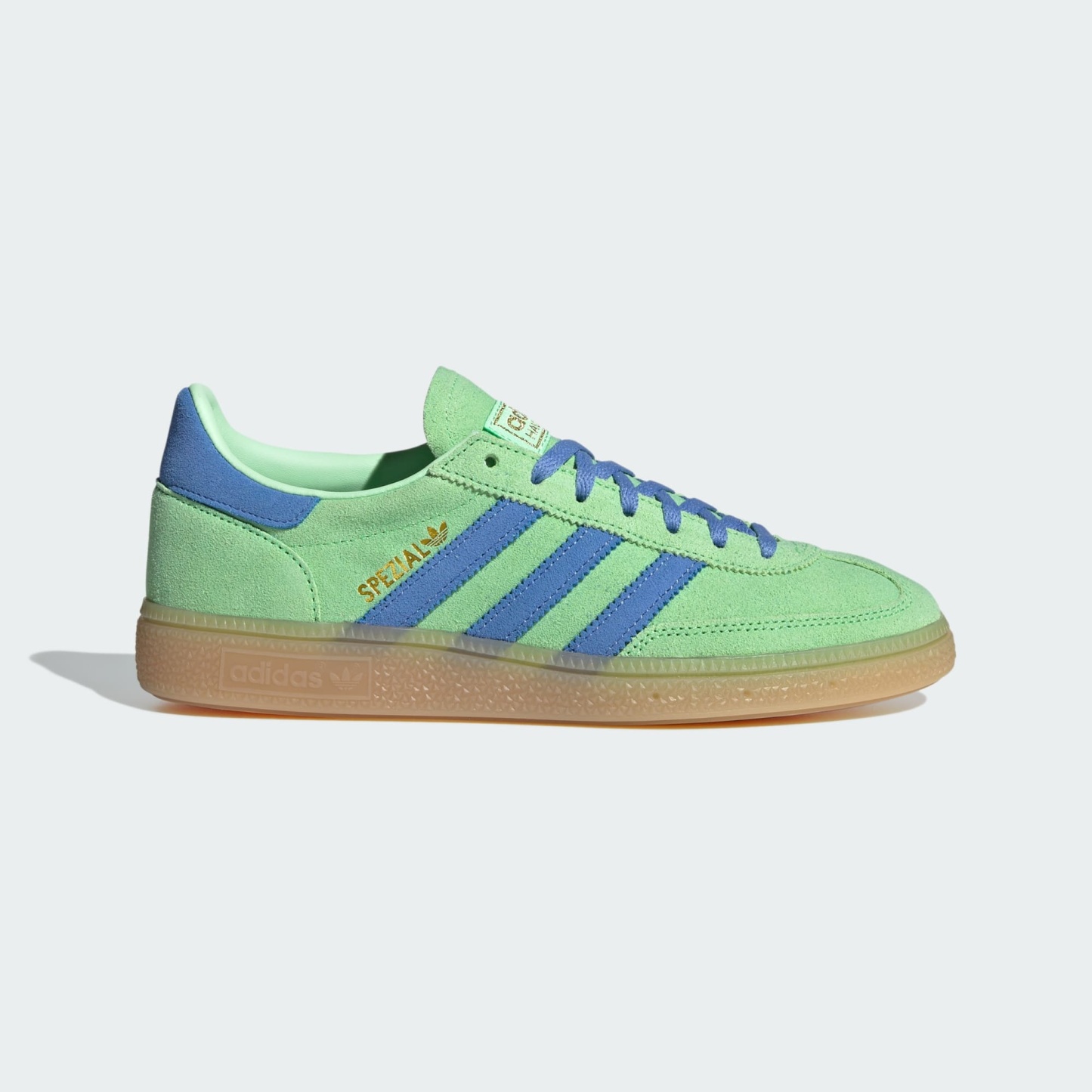 Handball Spezial Ayakkabı - Lime Burst / Blue Fusion / Gum - JR3618 - Görsel 1