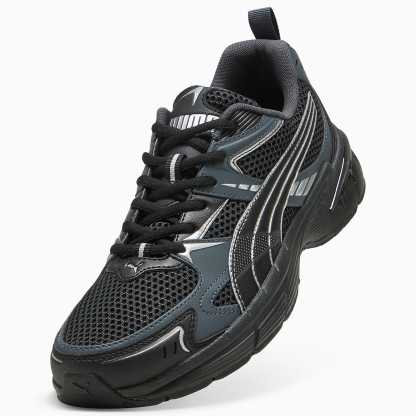 MILENIO Tech 2000 UNISEX Ayakkabı - PUMA Black-Strong Gray-PUMA Silver - 404914_01 - Görsel 6