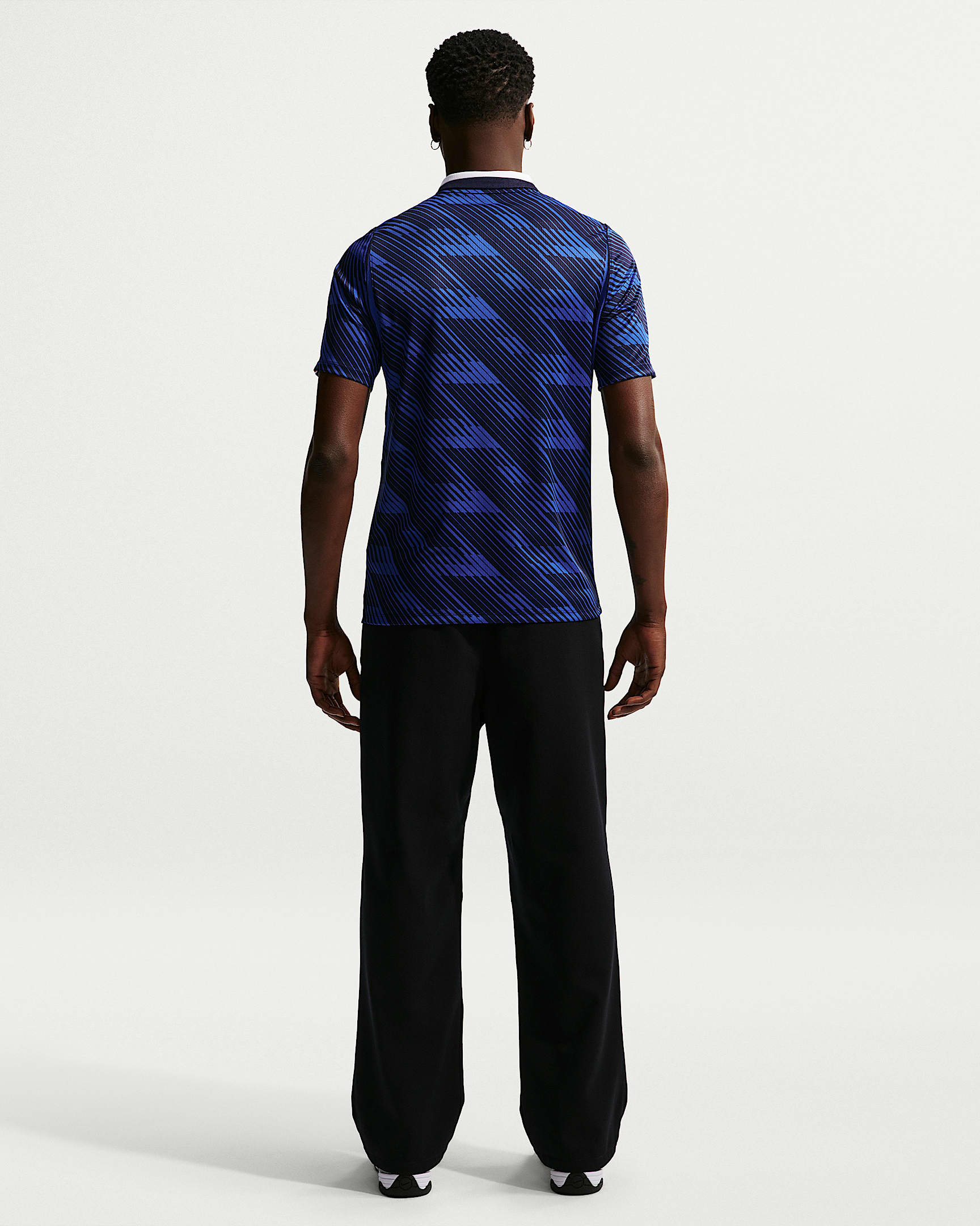 Fransa Milli Takımı 2026 Stadyum İç Saha Nike Dri-FIT Erkek Futbol Forması - Game Royal/Blackened Blue/Beyaz/Metallic Copper