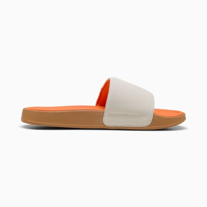Leadcat 2.0 Palermo FOIL UNISEX Terlik - Warm White-PUMA Gold-Gum - 399041_05 - Görsel 5
