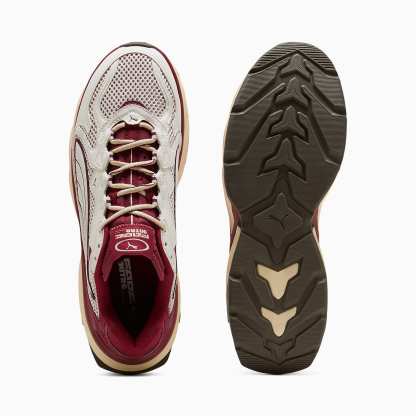 PUMA Fade UNISEX Ayakkabı - Warm White-Garnet Glow - 406203_24 - Görsel 4