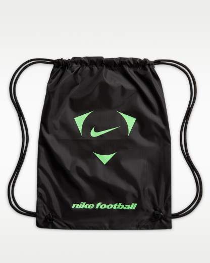 Nike Mercurial Vapor 17 Elite Düşük Bilekli Kuru Çim Zemin Kramponu - Siyah/Siyah/Illusion Green