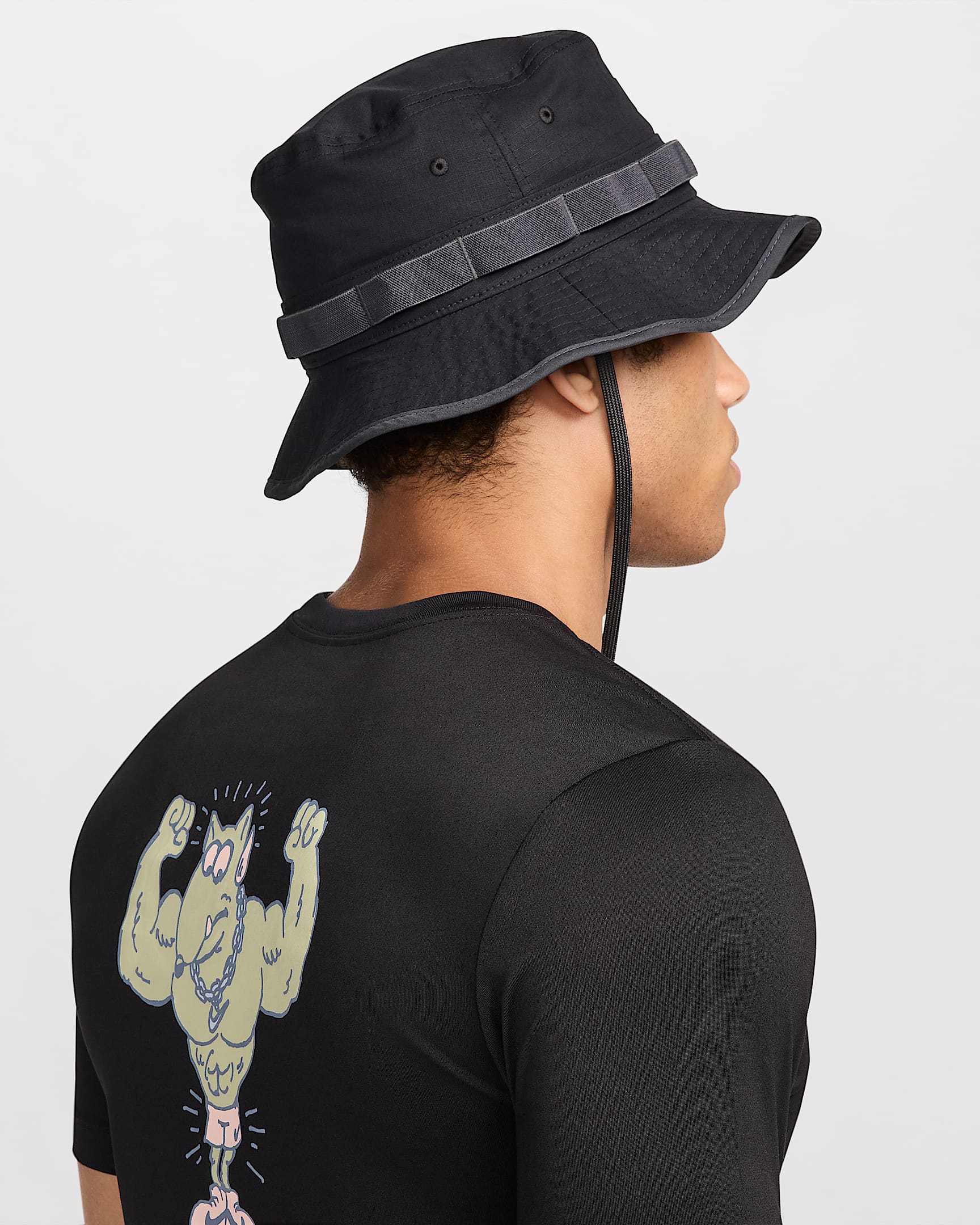 Nike Apex Dri-FIT Balıkçı Şapkası - Siyah/Anthracite/Anthracite/Anthracite
