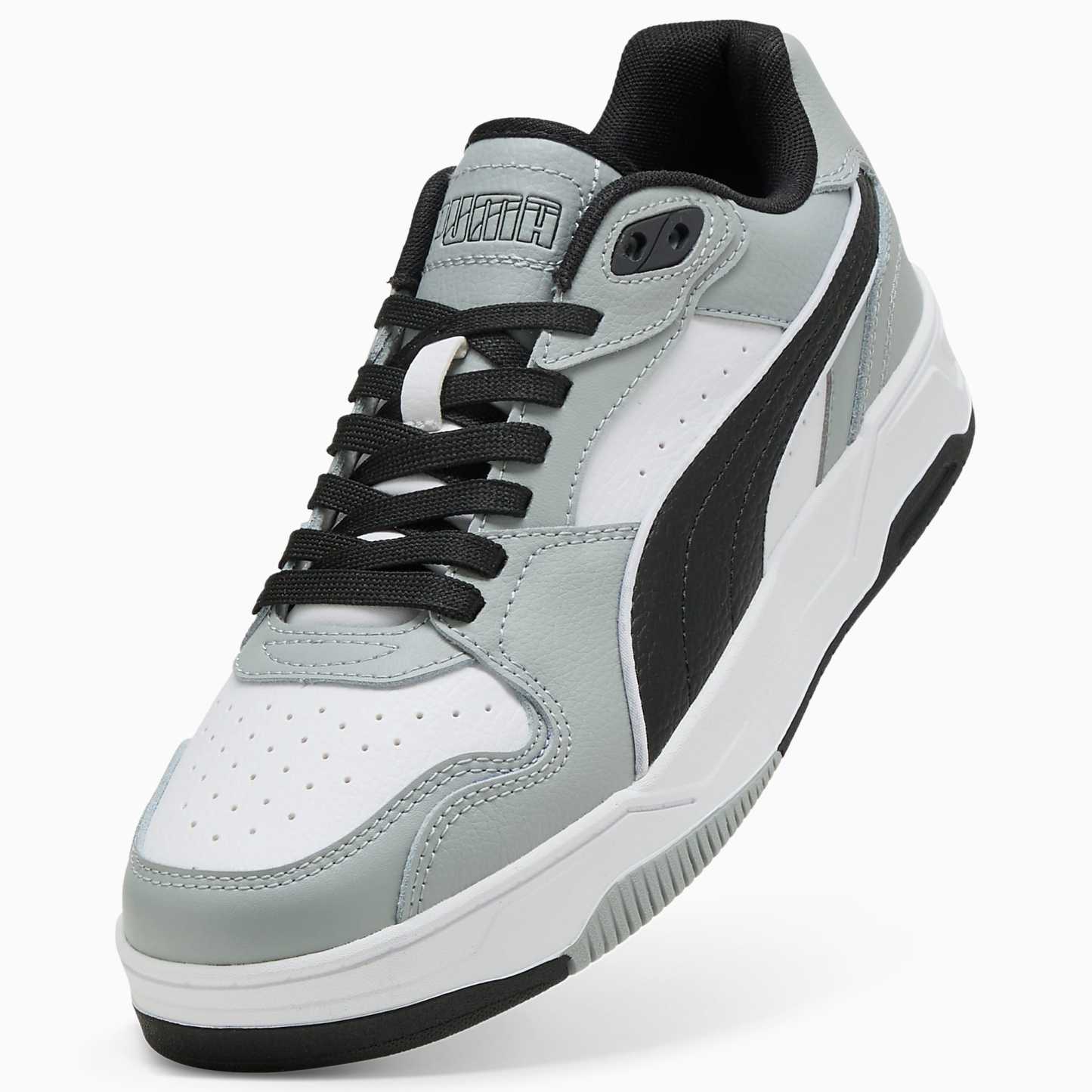 RBD Break UNISEX Ayakkabı - PUMA White-PUMA Black-Cool Mid Gray - 402586_06 - Görsel 6