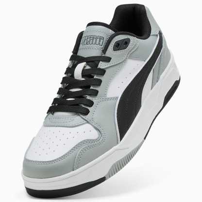 RBD Break UNISEX Ayakkabı - PUMA White-PUMA Black-Cool Mid Gray - 402586_06 - Görsel 6