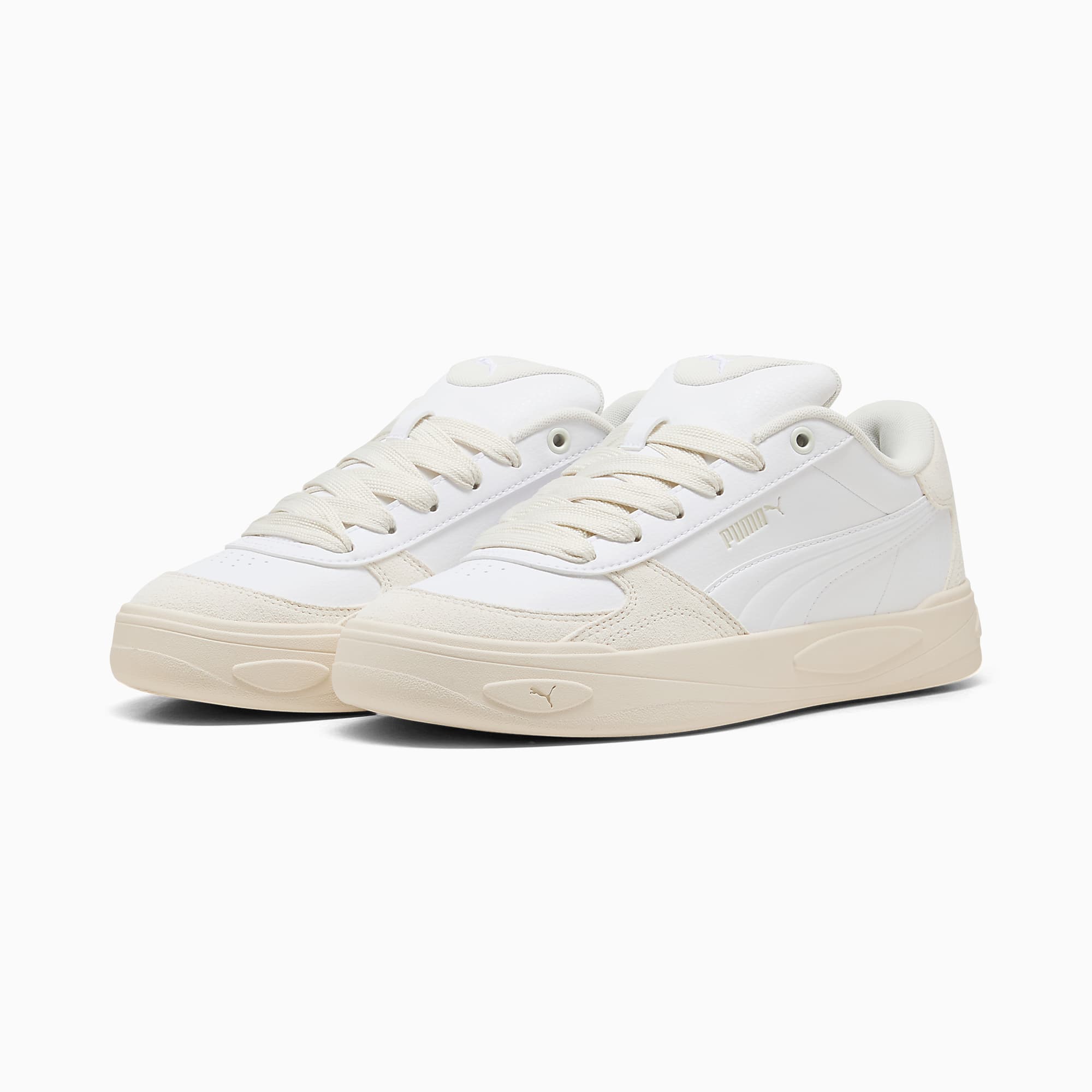 Park LIFESTYLE II UNISEX Ayakkabı - PUMA White-Vapor Gray - 407156_01 - Görsel 2