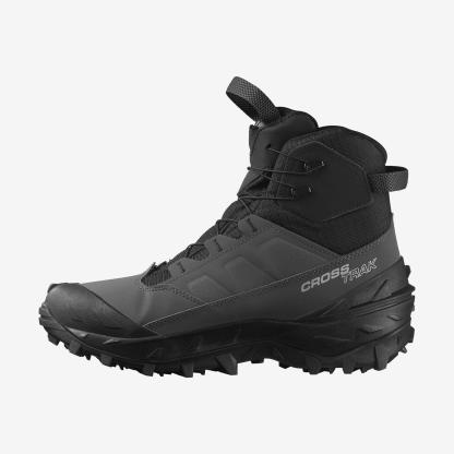 Salomon Crosstrak Powder Waterproof Erkek Outdoor Botu - Gri - Erkek Outdoor Botu - Gri - L47569600 - image 3