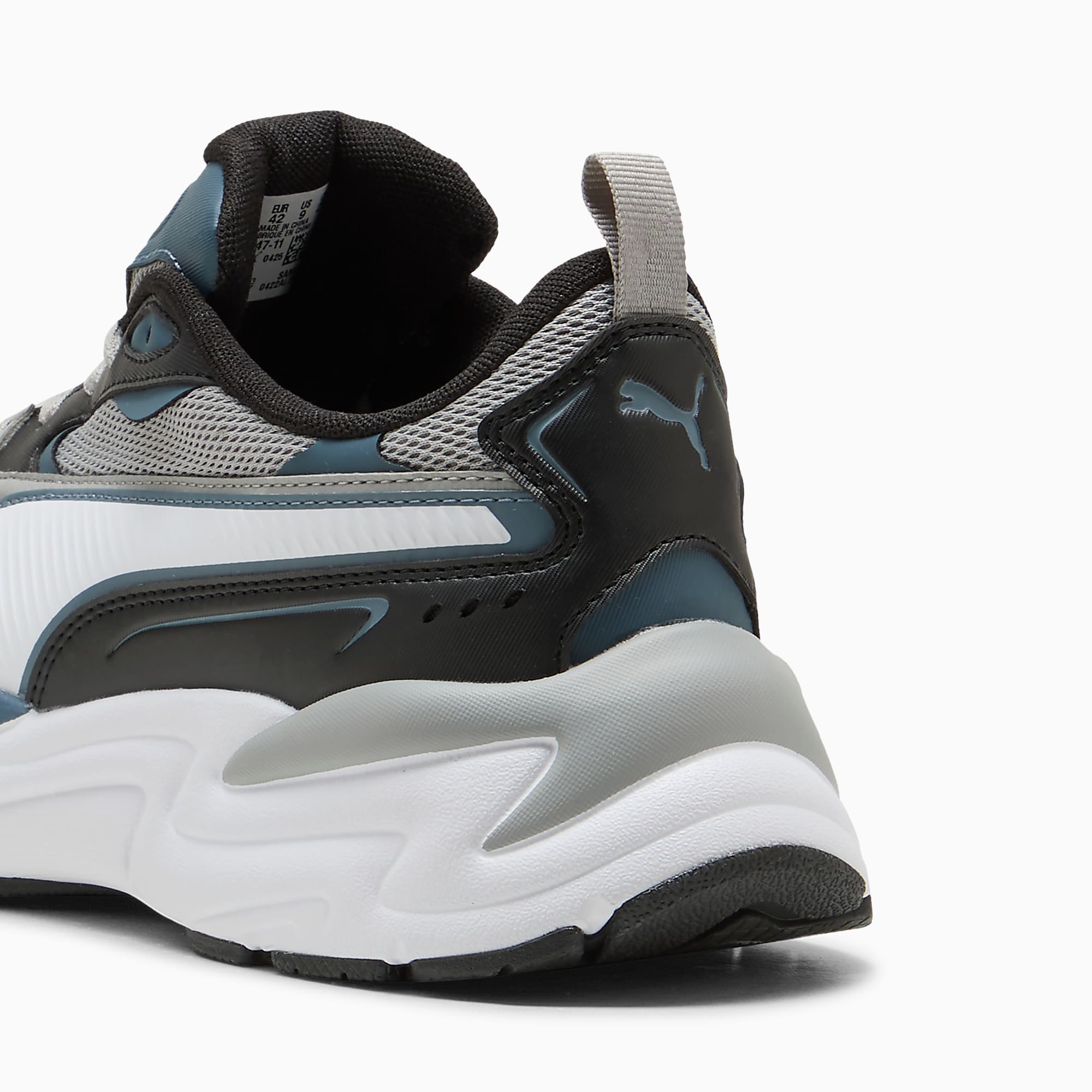 X-Ray 4 UNISEX Ayakkabı - Gray Echo-PUMA White-PUMA Black - 404747_11 - Görsel 3