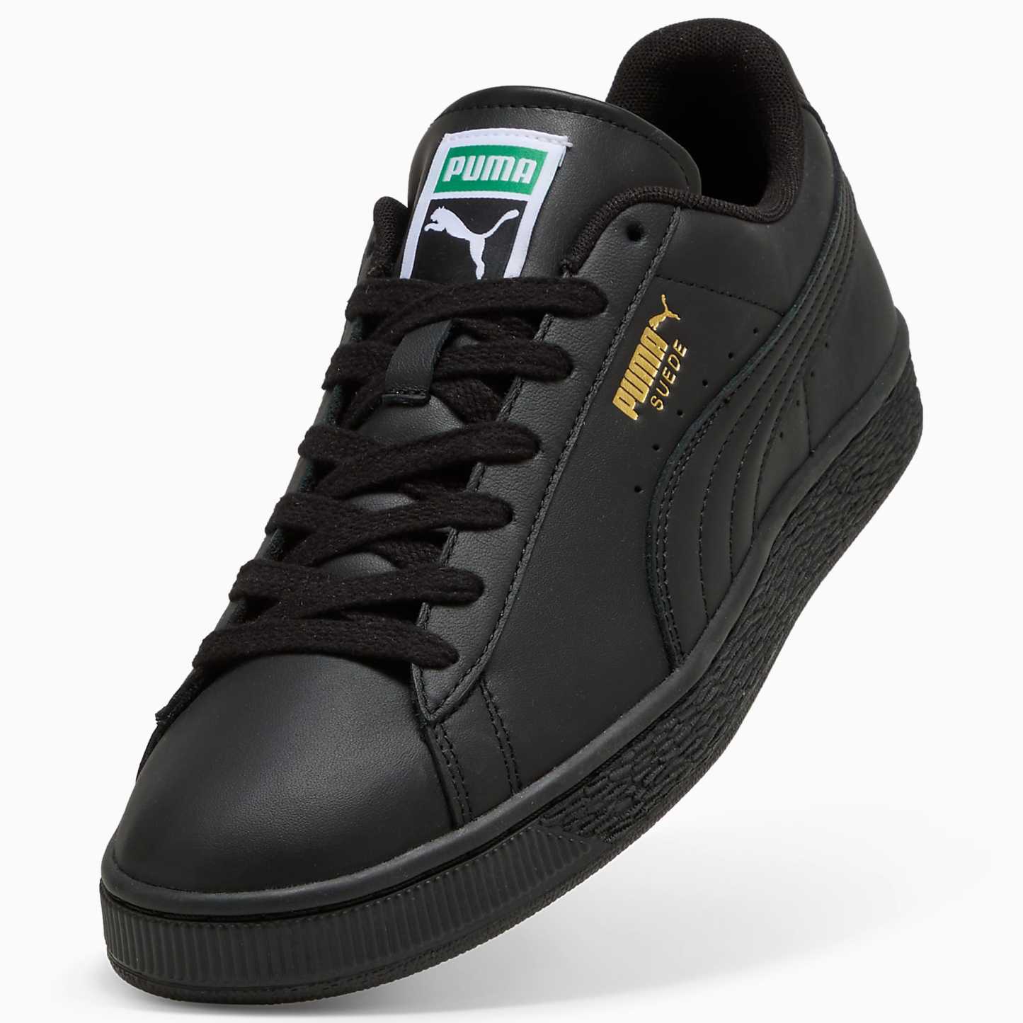 Suede UNISEX Ayakkabı - PUMA Black-Archive Green - 408467_02 - Görsel 8