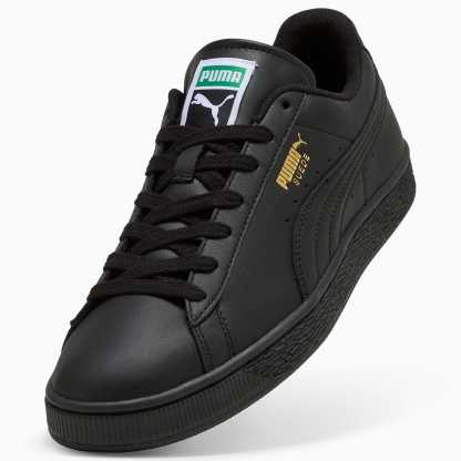 Suede UNISEX Ayakkabı - PUMA Black-Archive Green - 408467_02 - Görsel 8