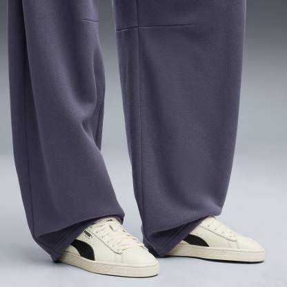 Suede UNISEX Ayakkabı - Warm White-PUMA Black - 408467_11 - Görsel 2