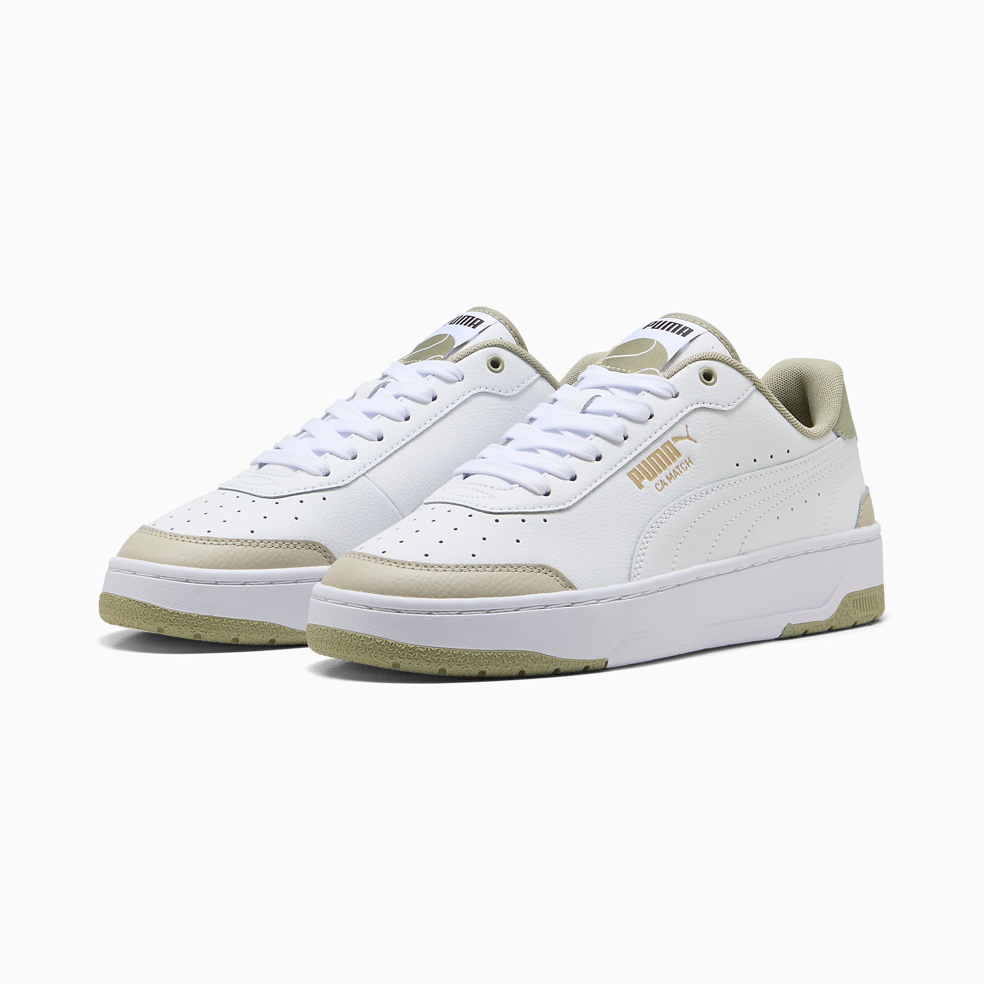 CA Match Ayakkabı - PUMA White-Lux Army - 400779_14 - Görsel 2