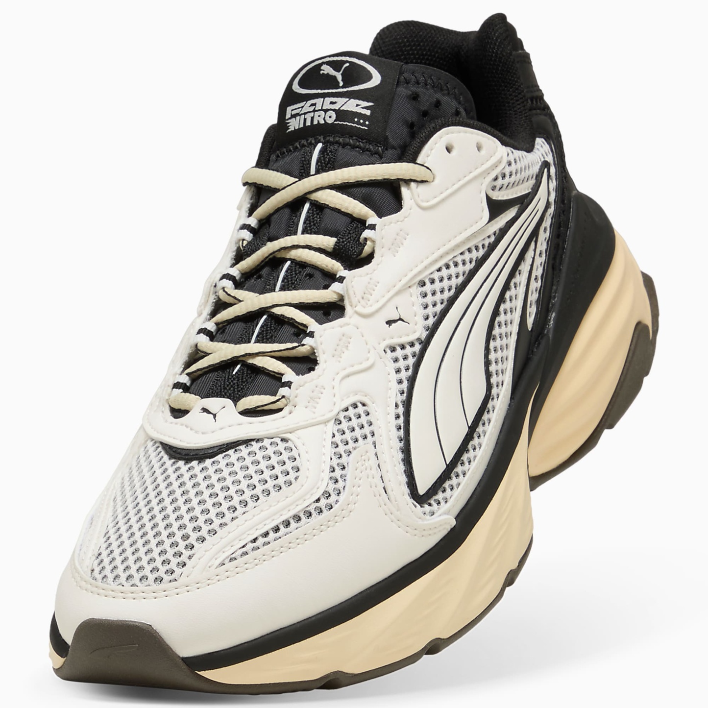 PUMA Fade UNISEX Ayakkabı - Warm White-PUMA Black - 406203_25 - Görsel 6