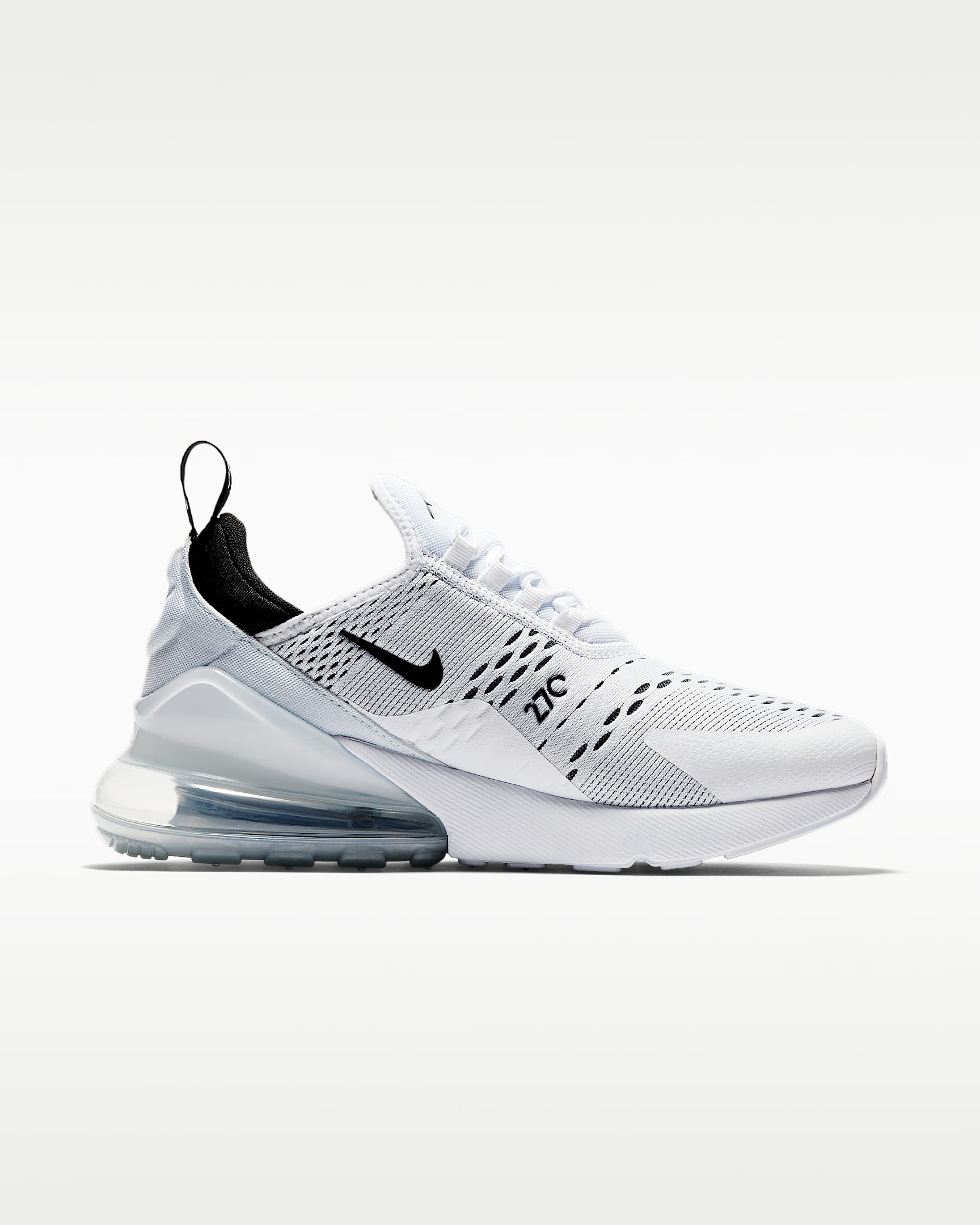 Nike Air Max 270 Kadın Ayakkabısı - Beyaz/Beyaz/Siyah