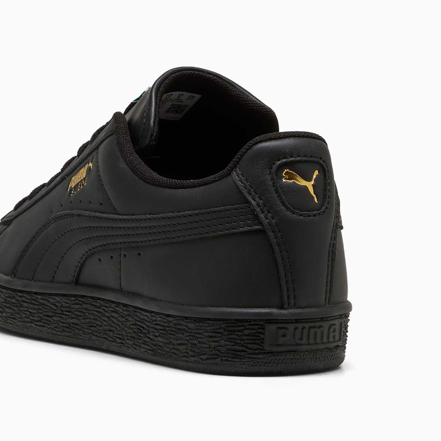 Suede UNISEX Ayakkabı - PUMA Black-Archive Green - 408467_02 - Görsel 5
