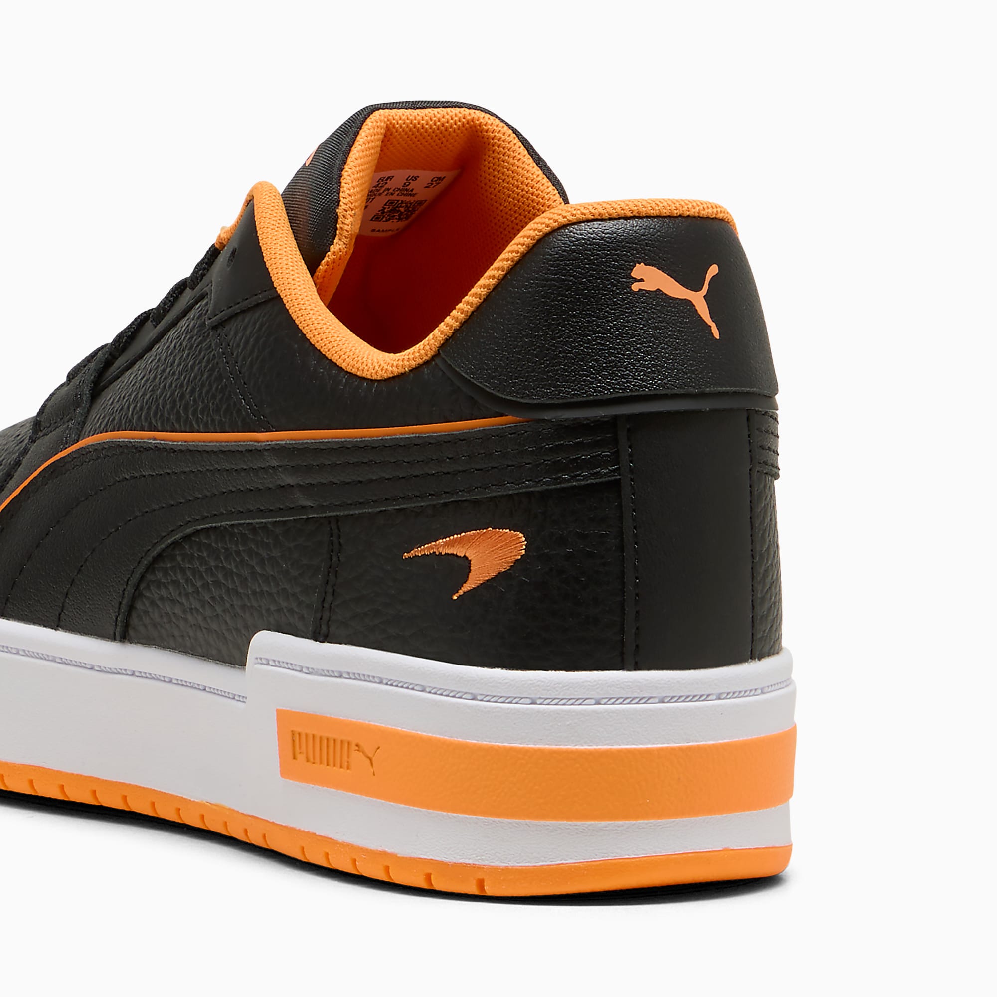 McLAREN RACING CA Pro UNISEX Ayakkabı - PUMA Black-Papaya - 309459_01 - Görsel 3
