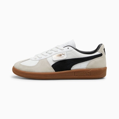 Palermo Deri Ayakkabı - PUMA White-Vapor Gray-Gum - 396464_01 - Görsel 1