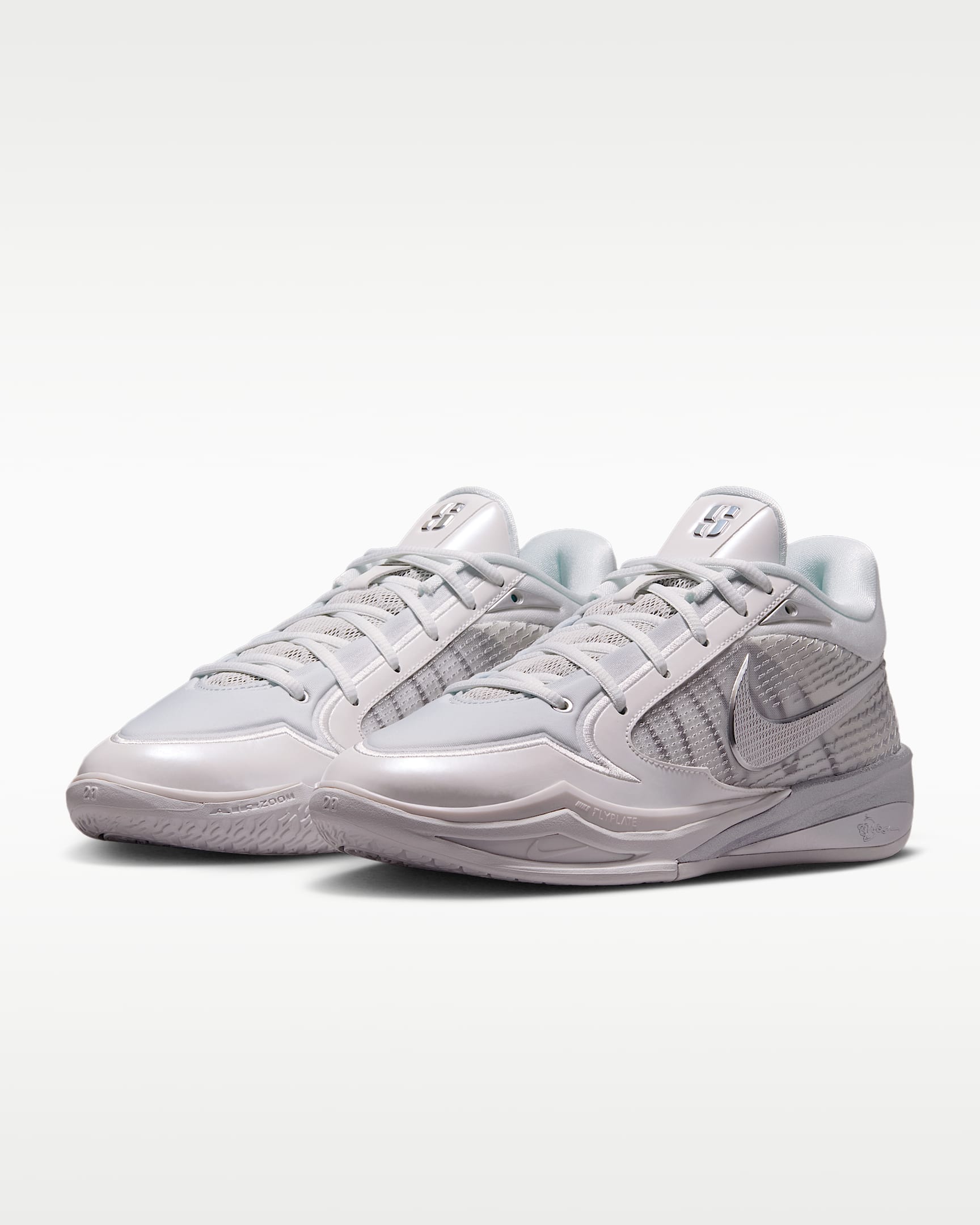 Sabrina 4 "Light Work" Basketbol Ayakkabısı - Summit White/Siyah/Metallic Silver