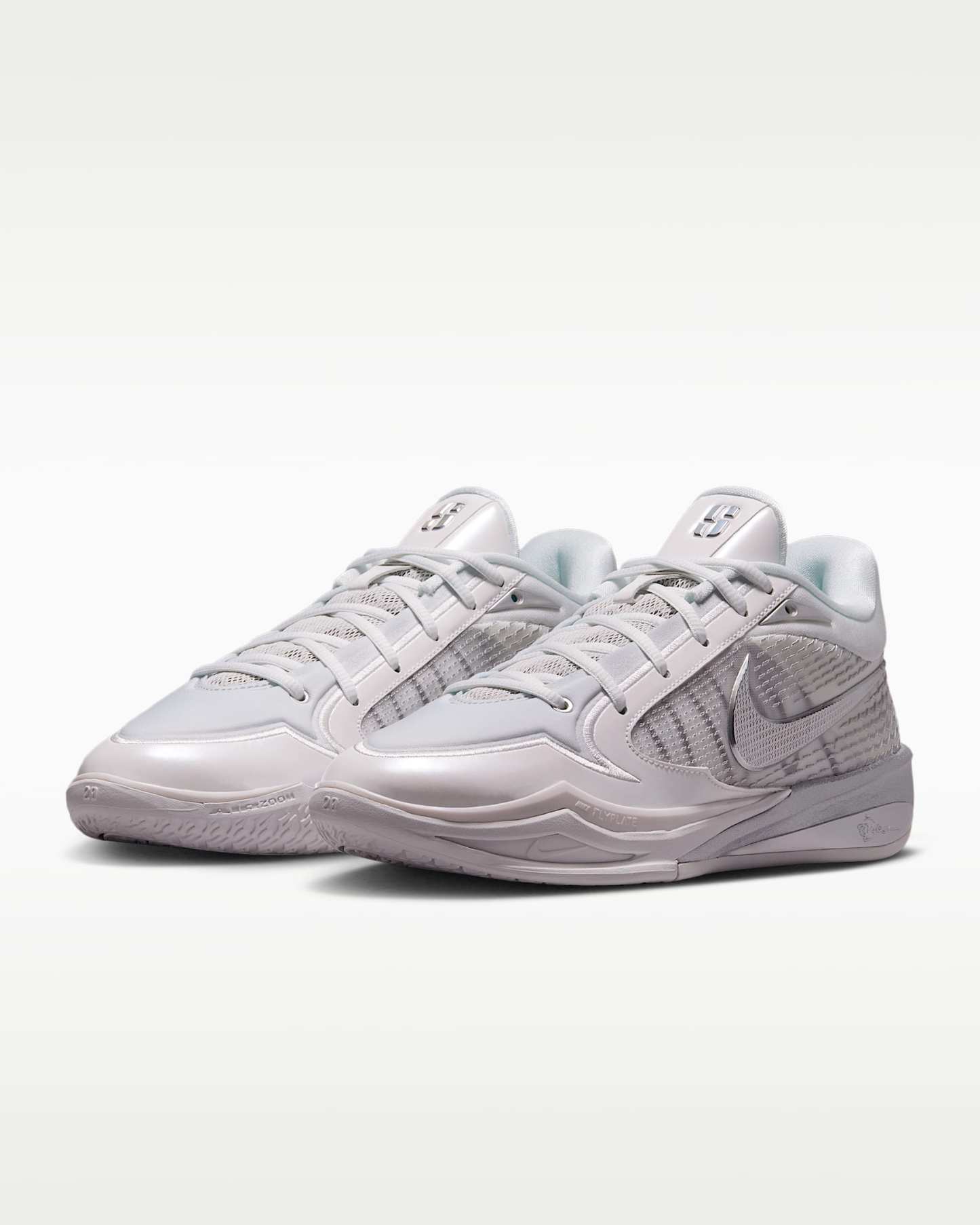 Sabrina 4 "Light Work" Basketbol Ayakkabısı - Summit White/Siyah/Metallic Silver