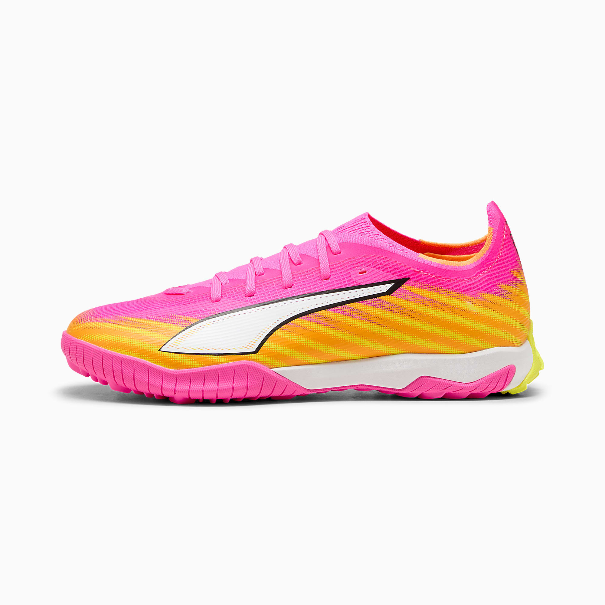 ULTRA 6 MATCH TT UNISEX Krampon - Poison Pink-PUMA White-Sun Stream-Bright Aqua-PUMA Black - 108975_05 - Görsel 2