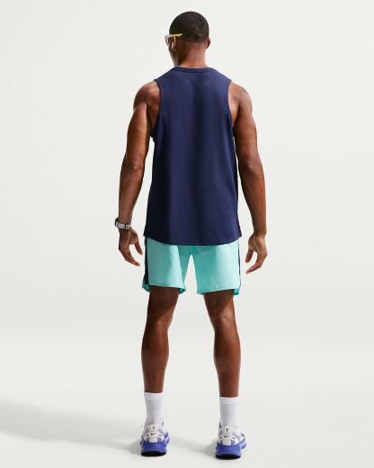 Nike Miler Dri-FIT Erkek Koşu Atleti - Midnight Navy