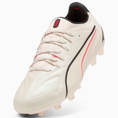KING 20 ULTIMATE FG/AG UNISEX Krampon - Sugared Almond-PUMA Black-Ultra Red - 109345_01 - Görsel 8