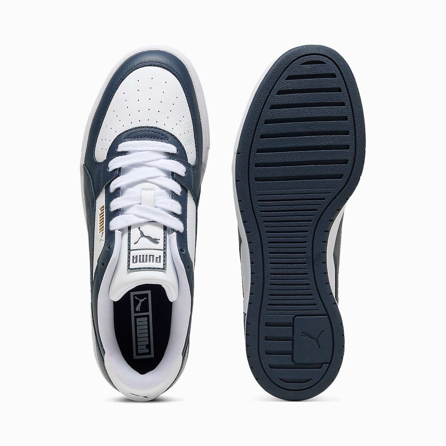 CA Pro CLASSIC II Ayakkabı - PUMA White-Club Navy-Puma Team Gold - 402366_07 - Görsel 4