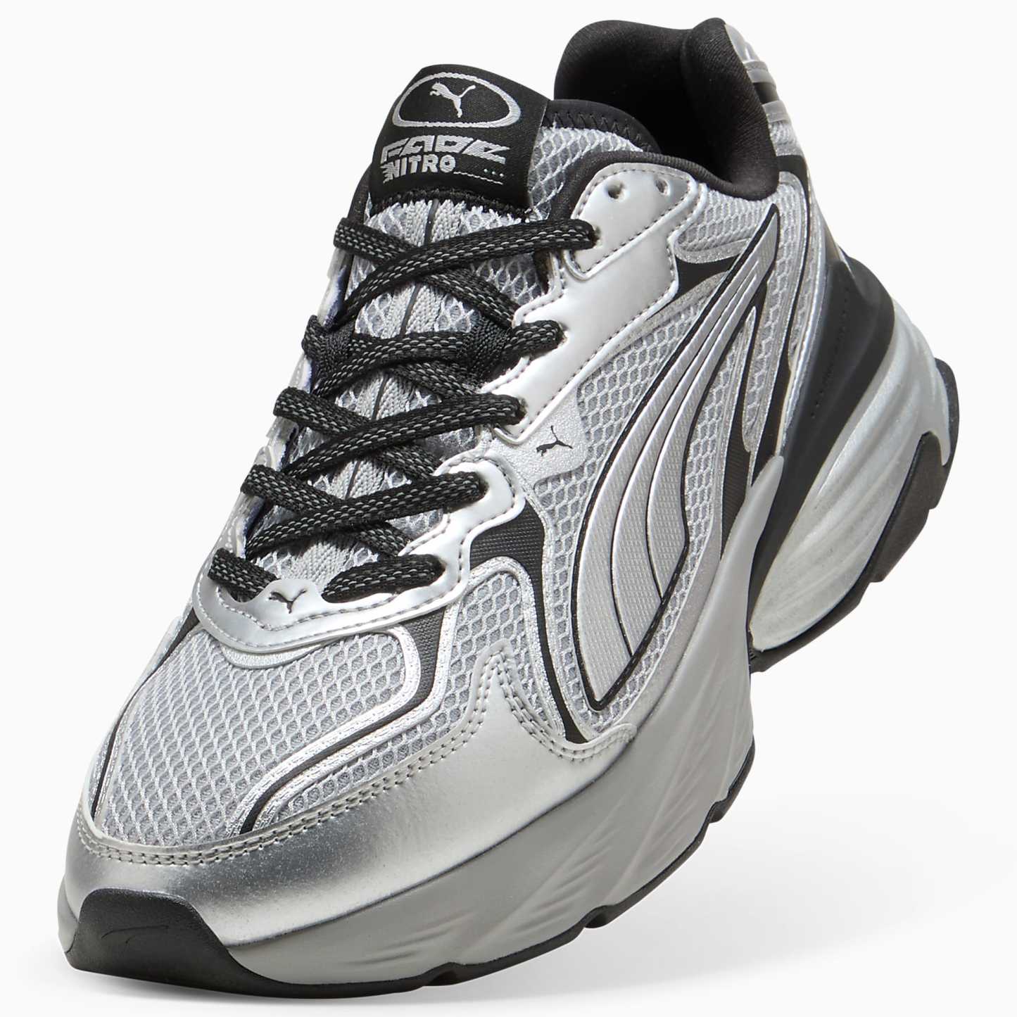 Fade NITRO LS Y2K UNISEX Ayakkabı - Gray Echo-PUMA Silver - 407000_01 - Görsel 8