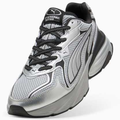 Fade NITRO LS Y2K UNISEX Ayakkabı - Gray Echo-PUMA Silver - 407000_01 - Görsel 8
