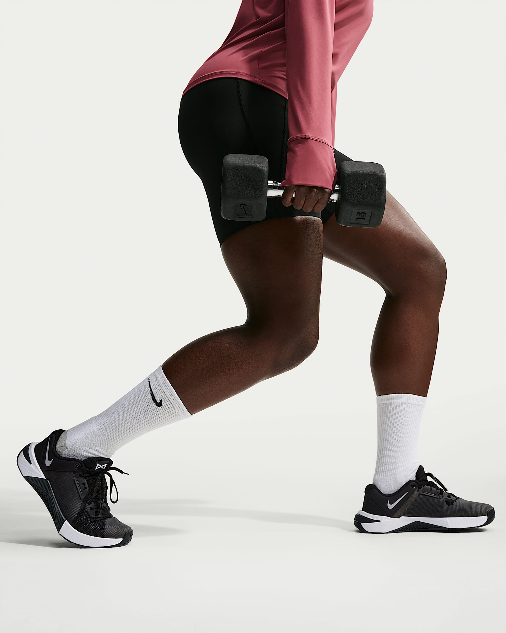 Nike Metcon 10 Kadın Antrenman Ayakkabısı - Siyah/Anthracite/Beyaz/Beyaz