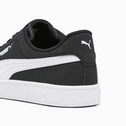 PUMA Smash 3.0 Buck Ayakkabı - Puma Black-Puma White - 392336_01 - Görsel 5