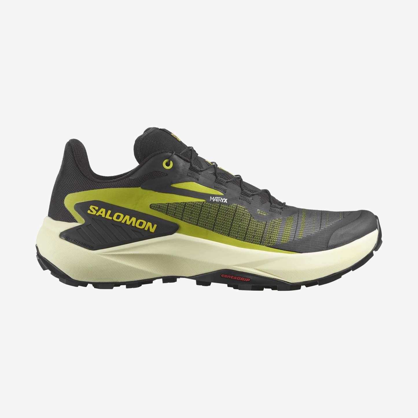 Salomon Genesis Erkek Koşu Ayakkabısı - Siyah - Sarı - L47443100 - image 1