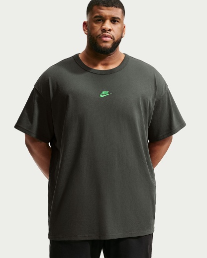 Nike Sportswear Premium Essentials Erkek Tişörtü - Newsprint