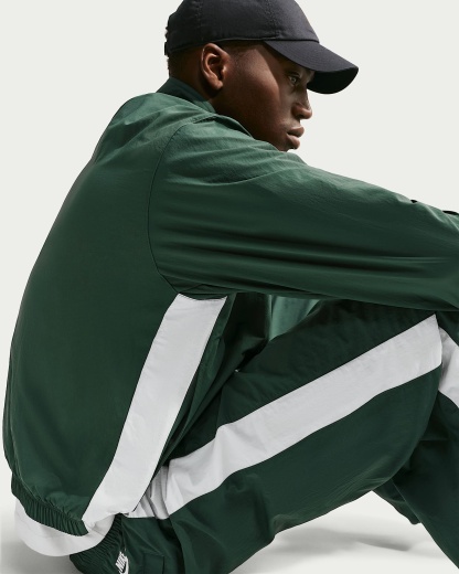 Nike Club Yarım Fermuarlı Erkek Ceketi - Fir/Phantom/Phantom