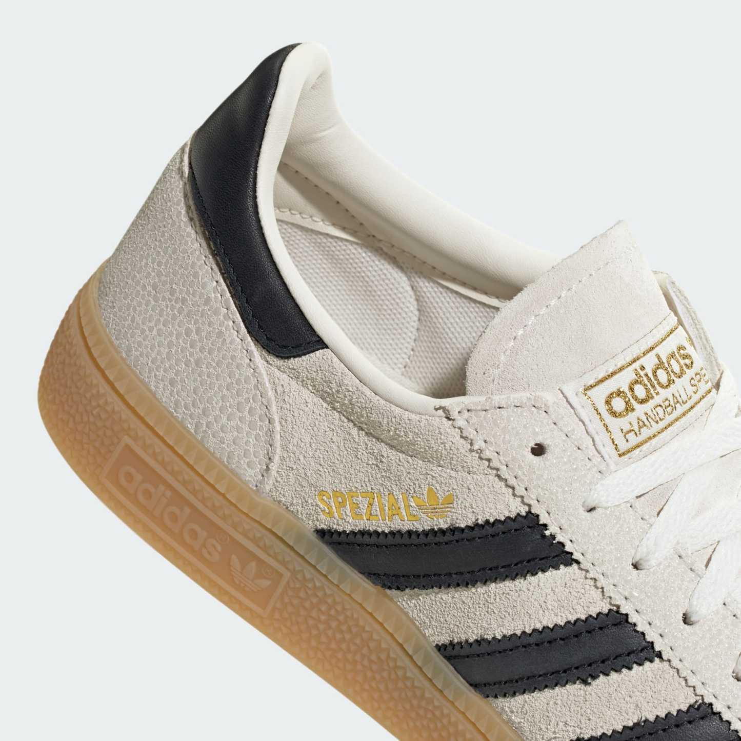 HANDBALL SPEZIAL AYAKKABI - Cloud White / Core Black / Gold Metallic - KI2177 - Görsel 8