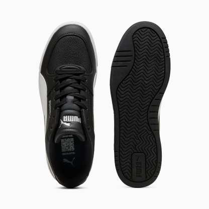 PUMA Caven UNISEX Ayakkabı - Puma Black-Puma White-Puma Silver - 409170_03 - Görsel 4