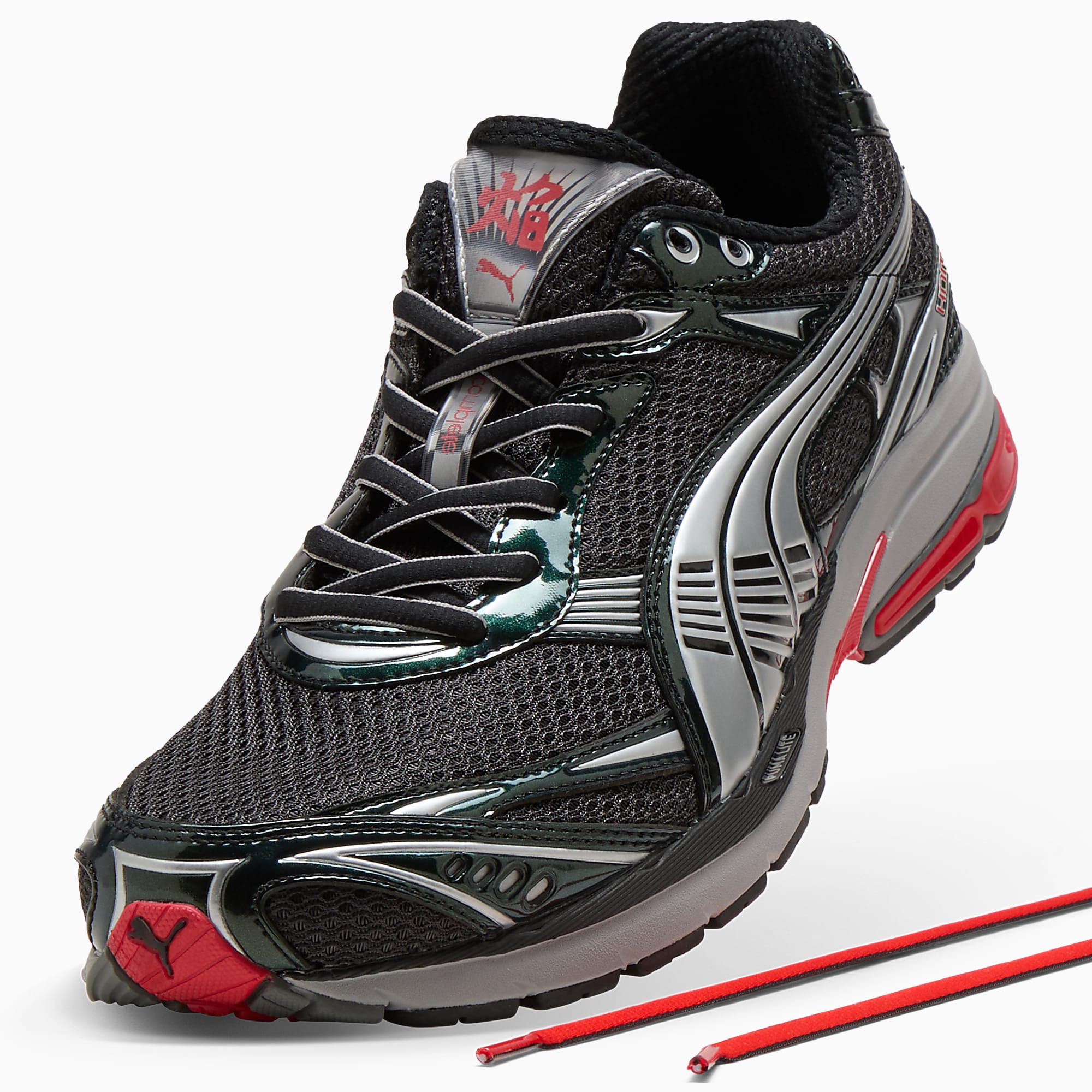 Homura OG+ UNISEX Ayakkabı - PUMA Black-Flat Medium Gray - 409125_03 - Görsel 8