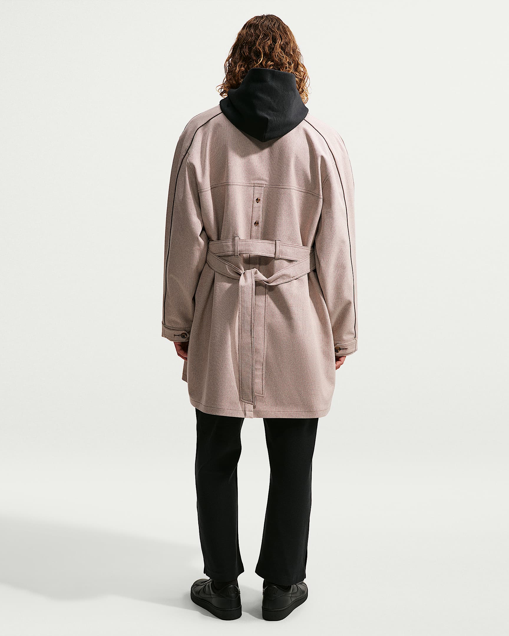Nike Club Rules Erkek Trençkotu - Mink Brown/Sanddrift/Ironstone