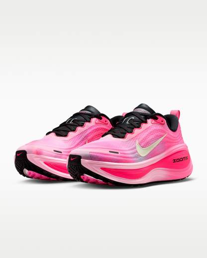 Nike Vomero Plus Kadın Yol Koşu Ayakkabısı - Pearl Pink/Pink Glow/Hyper Pink/Summit White