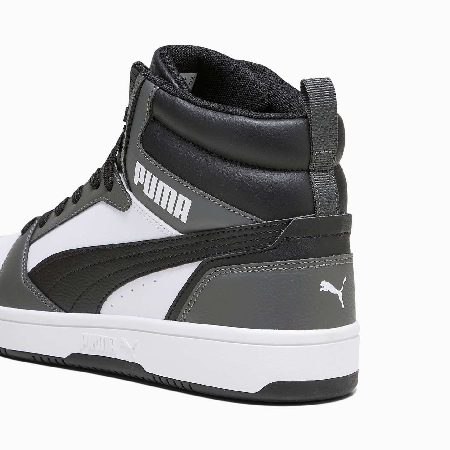 Rebound Ayakkabı - PUMA White-PUMA Black-Shadow Gray - 392326_03 - Görsel 5