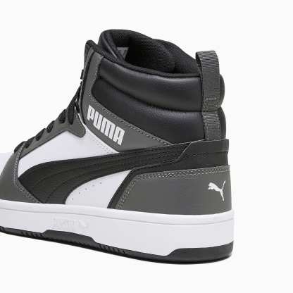 Rebound Ayakkabı - PUMA White-PUMA Black-Shadow Gray - 392326_03 - Görsel 5
