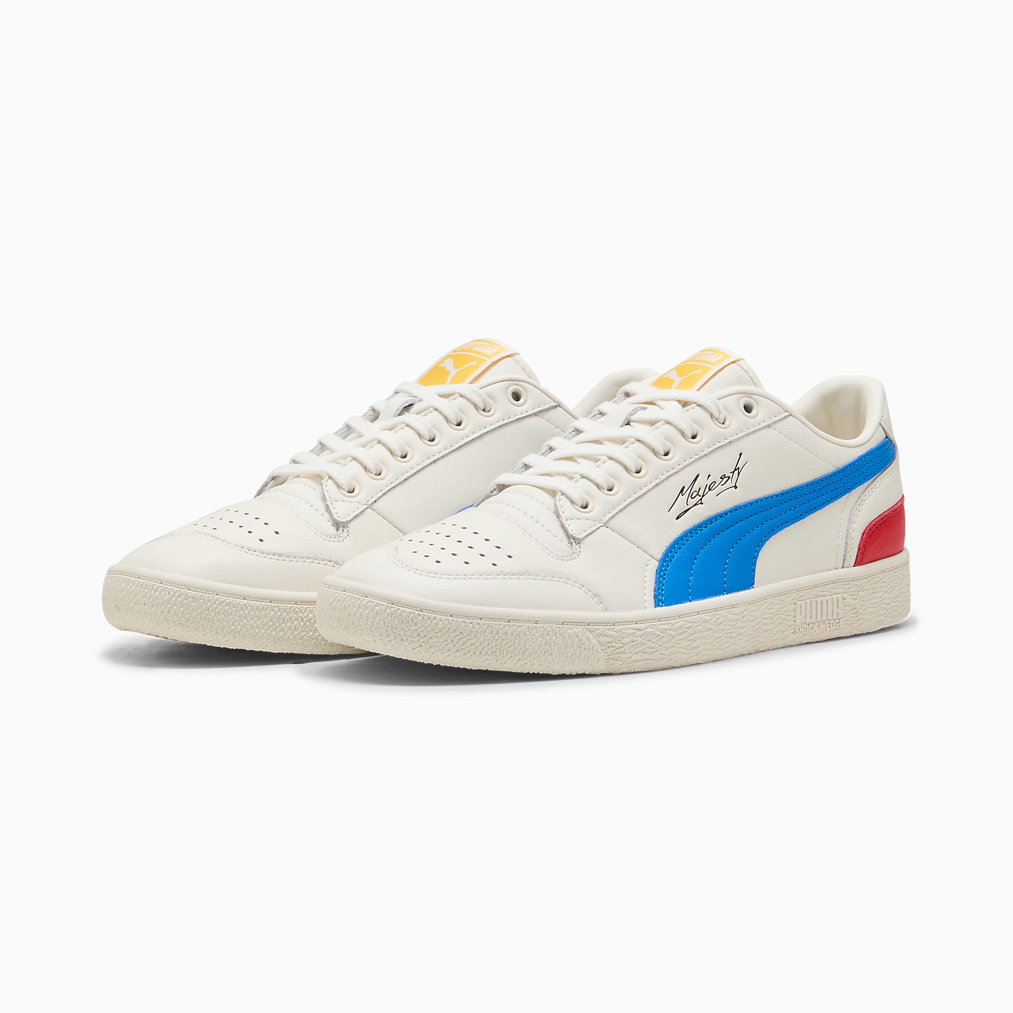 Majesty UNISEX Ayakkabı - Warm White-Racing Blue - 312617_12 - Görsel 2