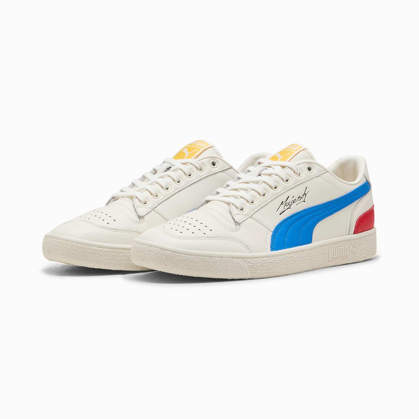 Majesty UNISEX Ayakkabı - Warm White-Racing Blue - 312617_12 - Görsel 2