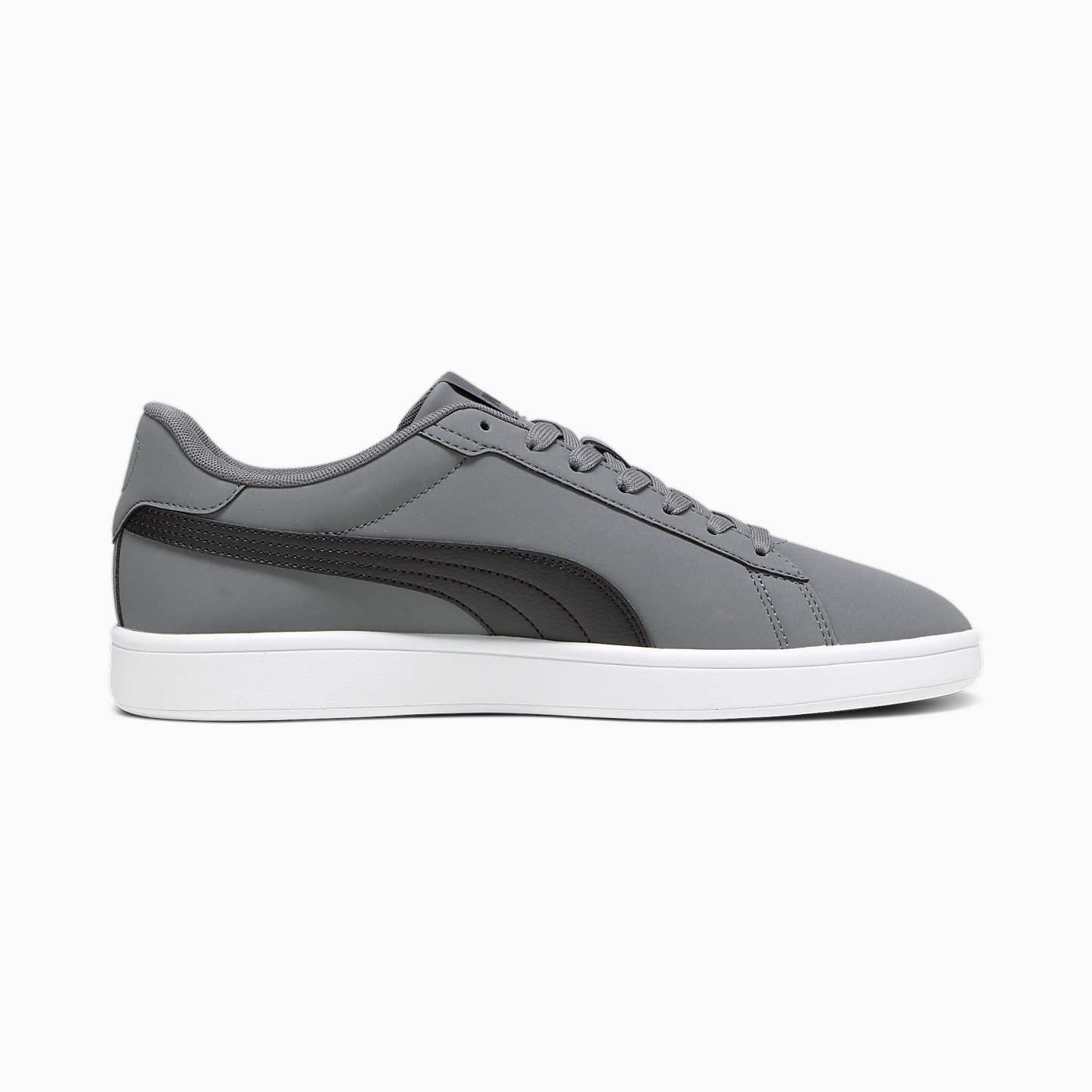 PUMA Smash 3.0 Buck Ayakkabı - Cool Dark Gray-PUMA Black-PUMA Gold-PUMA White - 392336_02 - Görsel 7