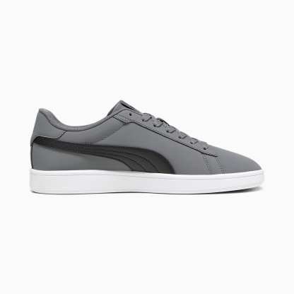 PUMA Smash 3.0 Buck Ayakkabı - Cool Dark Gray-PUMA Black-PUMA Gold-PUMA White - 392336_02 - Görsel 7