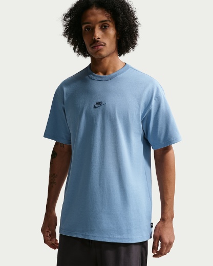 Nike Sportswear Premium Essentials Erkek Tişörtü - Work Blue