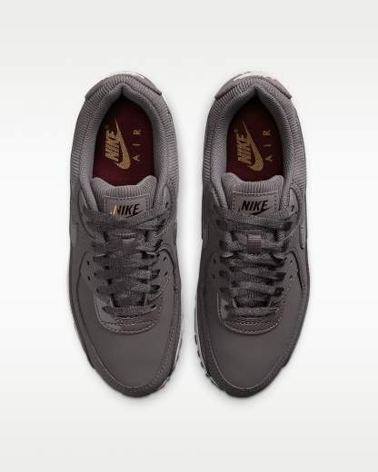 Nike Air Max 90 Kadın Ayakkabısı - Cave Stone/Dark Beetroot/Summit White/Cave Stone