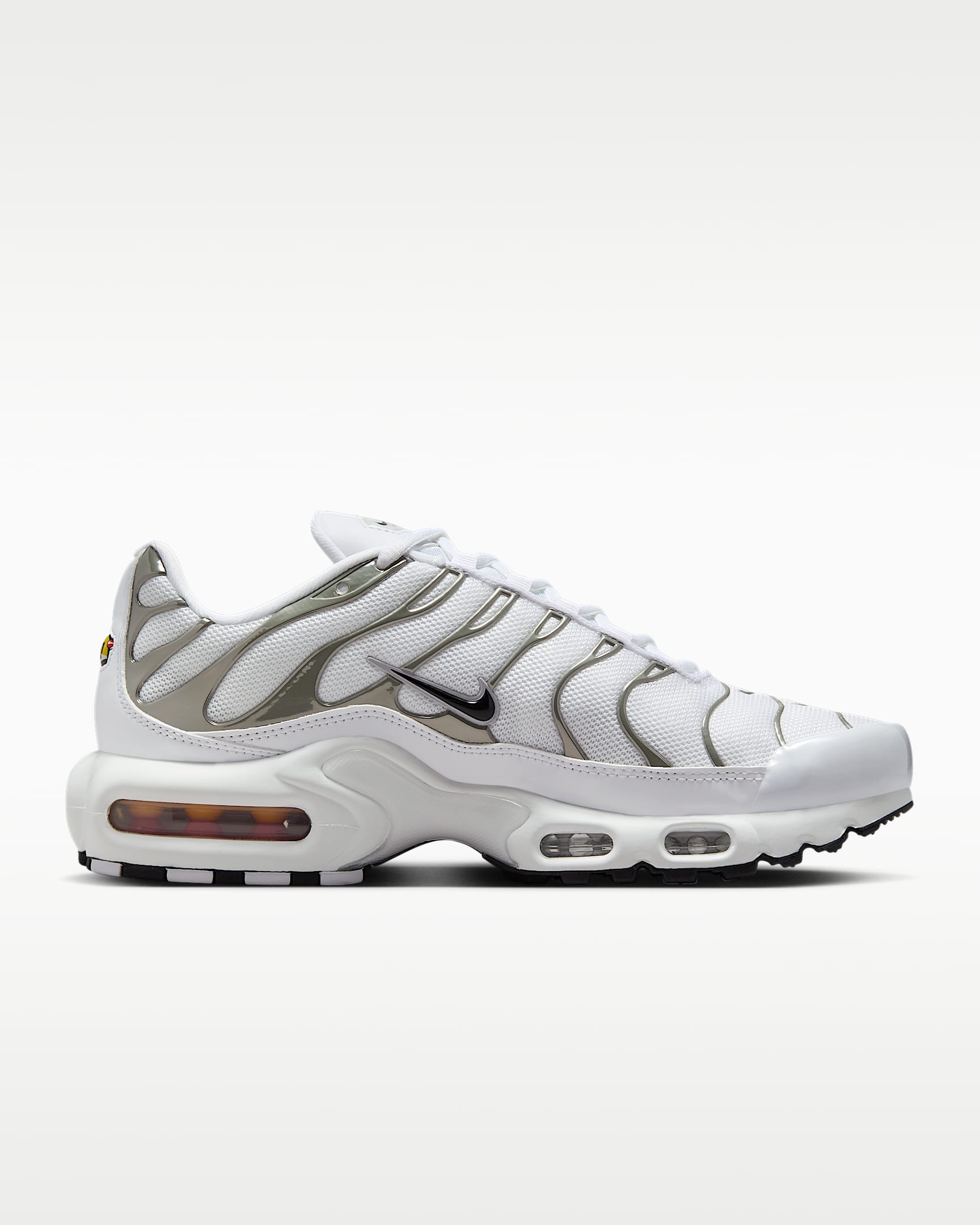 Nike Air Max Plus SE Kadın Ayakkabısı - Beyaz/Pure Platinum/Siyah