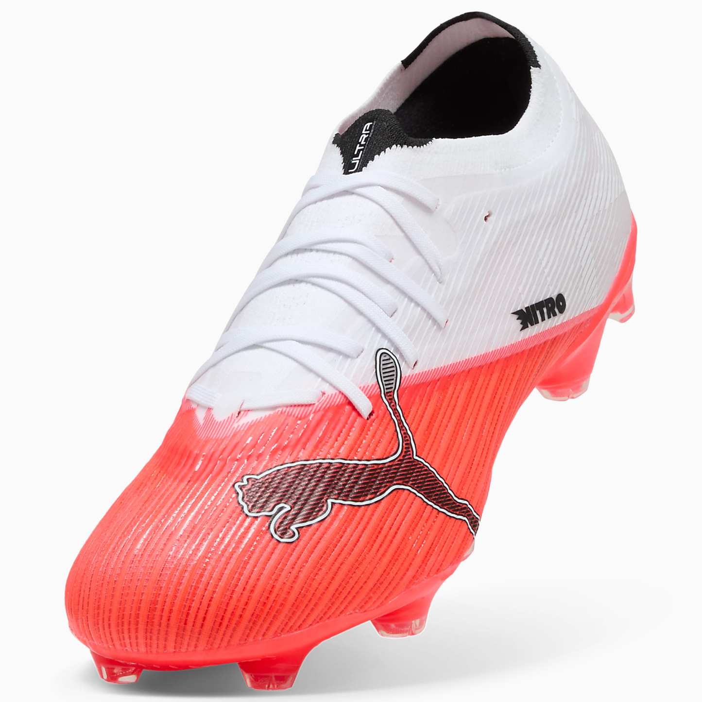 ULTRA NITRO™ 7 MATCH FG/AG UNISEX Krampon - Ultra Red-PUMA Black-PUMA White - 109115_01 - Görsel 6